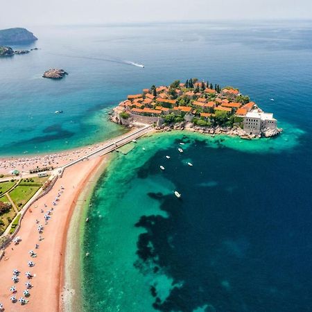 Bmv Room For 2-3 With Greenery View Sveti Stefan Zewnętrze zdjęcie